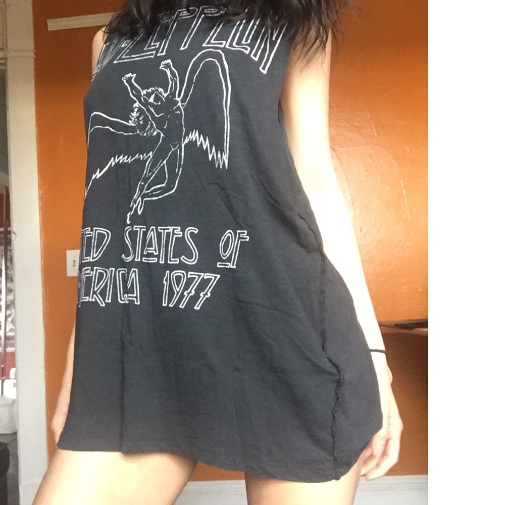 Led Zeppelin dress/ long tee